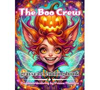 the boo crew: 70 Whimsical Halloween Characters, Magical Creatures and Playful Spooky Adventures to Color