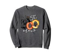 The Boo Crew - Diseño de Gato de Halloween Sudadera