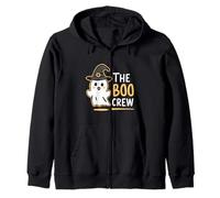The Boo Crew - Lindo diseño de Fantasma de Halloween Sudadera con Capucha