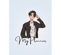 THE BOOK HUB, My Planner for boys, 8.5" x 11", 120 pages, daily planning interior pages