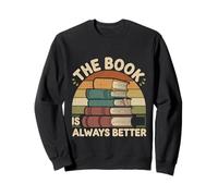 The Book Is Always Better Preferencia del lector ----- Sudadera