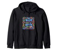 The Book Is Always Better Preferencia del lector ||---- Sudadera con Capucha
