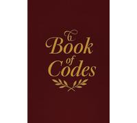 The Book of Codes: Elegant Password Logbook: Secure & Stylish Password Organizer |Red Cover with Gold Design | 6x9 inches | 120 Pages