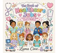 The Book of Healthcare Jobs:: A Fun Bold and Easy Coloring Book About Careers in Healthcare