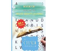 The Book Of Malachi: Word Searches with Easy to Read Print about Bible’s Book, for Christian and not, MALACHI and More | 6x9 Inches, 110 pages | 50+ ... Gift for Vacations, Holiday and free Times
