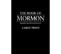 The Book of Mormon: Modern English Translation: Large Print