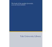 The book of the prophet Jeremiah;: a new and critical translation