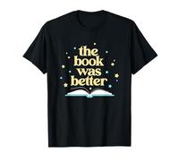 The Book Was Better with Stars Camiseta