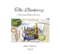The Bookary Coloring Book Series:: Lake Houses
