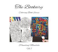The Bookary Coloring Book Series: Plumbing mandala