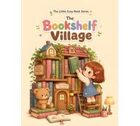 The Bookshelf Village: A Cozy Bookish Coloring Book for Kids Ages 5-8 (The Little Cozy Nook Series)
