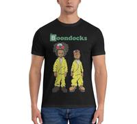 The-Boondocks-Parody-Breaking-Bad-T-Shirts-Men-Cotton-Vintage-T-Shirts-Round-Neck-The-Boondocks