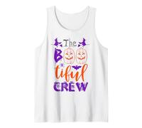 The Bootiful Crew Friends Sista Boos Divertido Halloween Boo Fun Camiseta sin Mangas