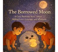 The Borrowed Moon: A Cozy Bedtime Story About Sibling Love, Courage, and Kindness
