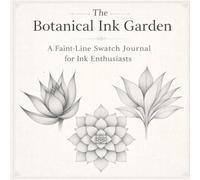 The Botanical Ink Garden: A Faint-Line Swatch Journal for Ink Enthusiasts: 70 Succulent Illustrations for Color Tracking and Ink Inventory