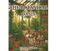 The Botanical Oasis: An Intricate Adult Coloring Book of Vintage Greenhouses, Cozy Bedrooms and Hidden Cats for Anxiety Relief (The Cozy Vintage Interiors Series)