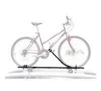 The Boutique for Your Car - Portabicicletas para Techo del Coche, Soporte Universal, Barras de Máx. 6 cm de Ancho, Acero Resistente, Pintura Protectora, Negro