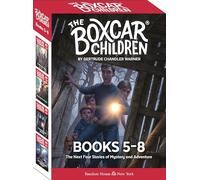 The Boxcar Children Mysteries Boxed Set #5-8: Mike's Mystery, Blue Bay Mystery, the Woodshed Mystery, & the Lighthouse Mystery