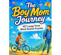 The Boy Mom Journey: 107 Large Print Search Word Puzzles