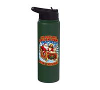The Boys are Back Merry Christmas Funny Stainless Steel Insulated Water Bottle