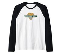The Boys Soldier Boy Crest Superhero TV Show Camiseta Manga Raglan