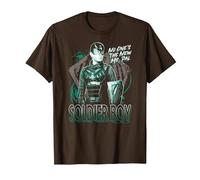 The Boys Soldier Boy Superhero TV Show Camiseta, Hombre, Marrón, L