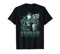 The Boys Soldier Boy Superhero TV Show Camiseta, Hombre, Negro, L
