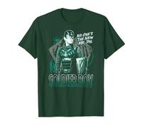 The Boys Soldier Boy Superhero TV Show Camiseta, Hombre, Verde Bosque, M