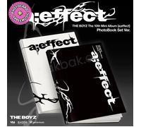 THE BOYZ - a;effect (Photobook Ver.) + Limited Photocards* [10th Mini Album] - Random (A;effect), With AppleMusic Photocard