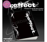 THE BOYZ - a;effect (Photobook Ver.) + Limited Photocards* [10th Mini Album] - Vision ver. (A;effect), With AppleMusic Photocard