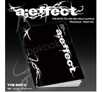THE BOYZ - a;effect (Photobook Ver.) + Limited Photocards* [10th Mini Album] - Vision ver. (A;effect), Without Photocard