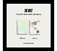 The Boyz The First Mini Album Platform Live Version Case + 1p QR Type Mini Card + 1p Selfie PhotoCard + 11p Official PhotoCard + Tracking Sealed