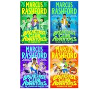 The Breakfast Club Adventures Series 4 Books Collection Set (The Beast Beyond the Fence, The Ghoul in the School, The Phantom Thief & The Treasure Hunt Monster)
