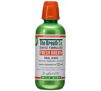 The Breath Co. Enjuague Bucal Fresh Breath Oxigenante - Ayuda contra la Halitosis - Sin Alcohol - Sabor Menta Suave - 1 Unidad