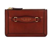 The Bridge Bettina Cartera Protección RFID Piel 13 cm marrón