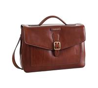The Bridge- Bolso de Mensajero de Cuero Marrón- Bags- Hombre- Marrón- ONE SIZE- Bolso de Mensajero de Cuero Marrón