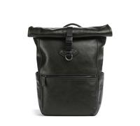 The Bridge Iacopo Mochila roll-top caqui, cuero, hombre, 12L