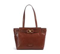 The Bridge Isotta Bolsa shopping marrón, cuero, mujer