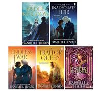 The Bridge Kingdom Series By Danielle L. Jensen 5 Books Collection Set (The Bridge Kingdom, The Traitor Queen, The Inadequate Heir, The Endless War & The Twisted Throne)