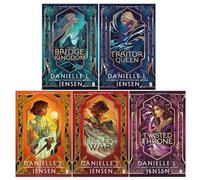 The Bridge Kingdom Series By Danielle L. Jensen 5 Books Collection Set (The Bridge Kingdom, The Traitor Queen, The Inadequate Heir, The Endless War & The Twisted Throne)