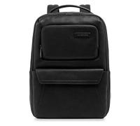 The Bridge Ludovico mochila de viaje de cuero 42 cm compartimento para portátil negro