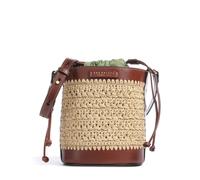 The Bridge Luna | Bucket bolso de mano | beige,marrón | cuero,líber