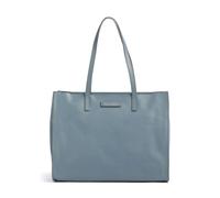 The Bridge Mirra Bolsa shopping azul-gris, cuero, mujer