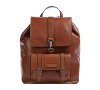 The Bridge - Mochila de cuero marrón Línea Cesare - Bags - Mujer - Marrón - ONE SIZE -