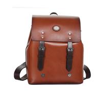 The Bridge - Mochila de cuero marrón Lorenzo Brown - Bags - Mujer - Marrón - ONE SIZE -