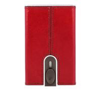 The Bridge Story Uomo Tarjetero Bloqueo RFID Piel natural 6.5 cm Caja de regalo rojo