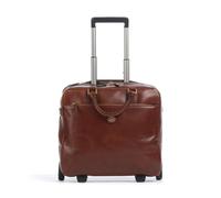 The Bridge Story Viaggio | Maletín con ruedas | marrón | cuero de vaca de grano fino