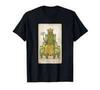 The Brine Queen Tarot Card Funny Pickle Lover Vintage Witchy Camiseta