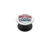 The British Are Coming Patriotic PopSockets PopGrip Adhesivo