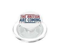 The British Are Coming Patriotic Stars 4th of July PopSockets PopGrip para MagSafe